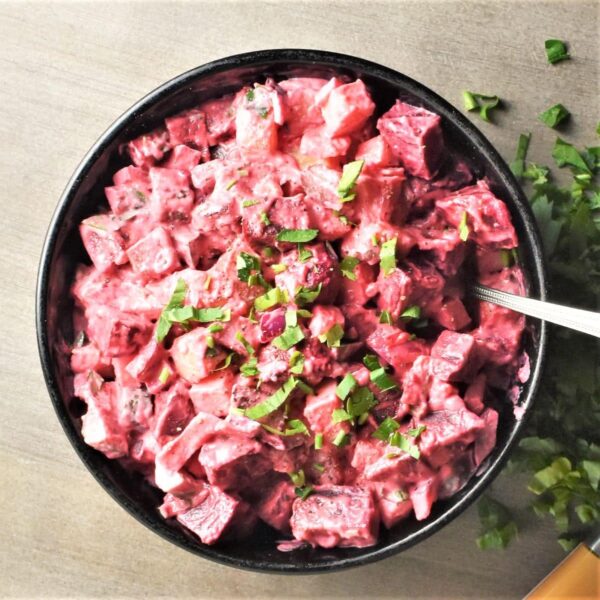 Creamy Beet and Potato Salad · African Food Network