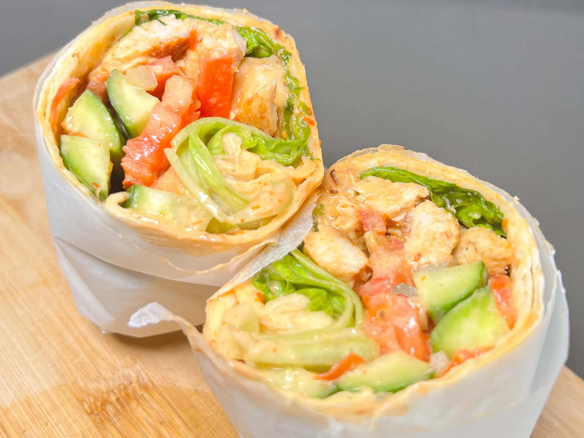 Chicken Wrap · African Food Network