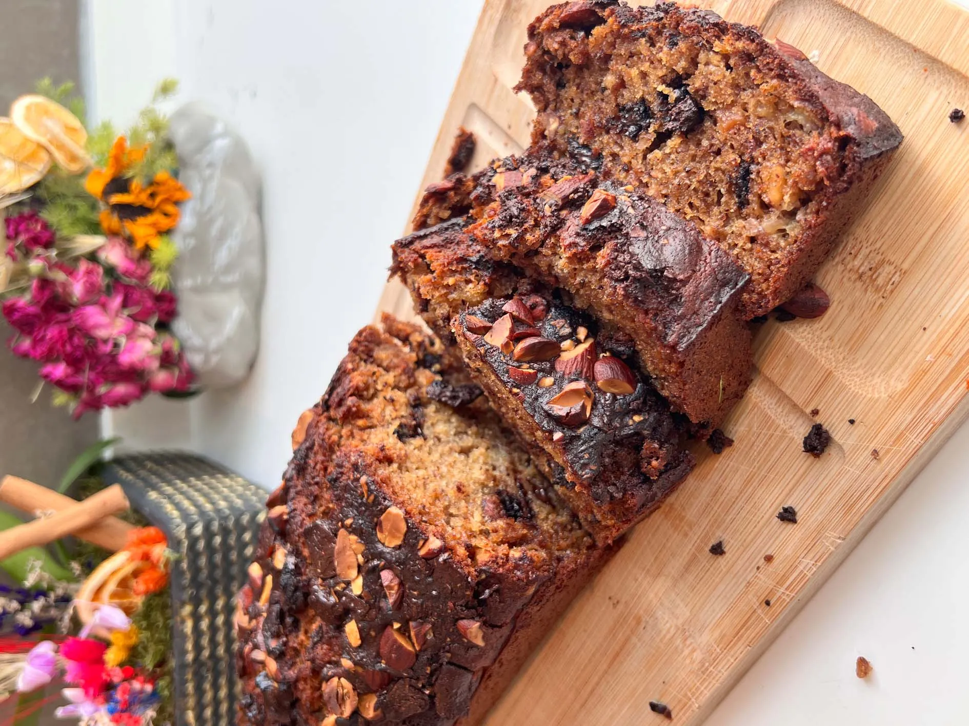 Nutty Chocolate Banana Bread · African Food Network