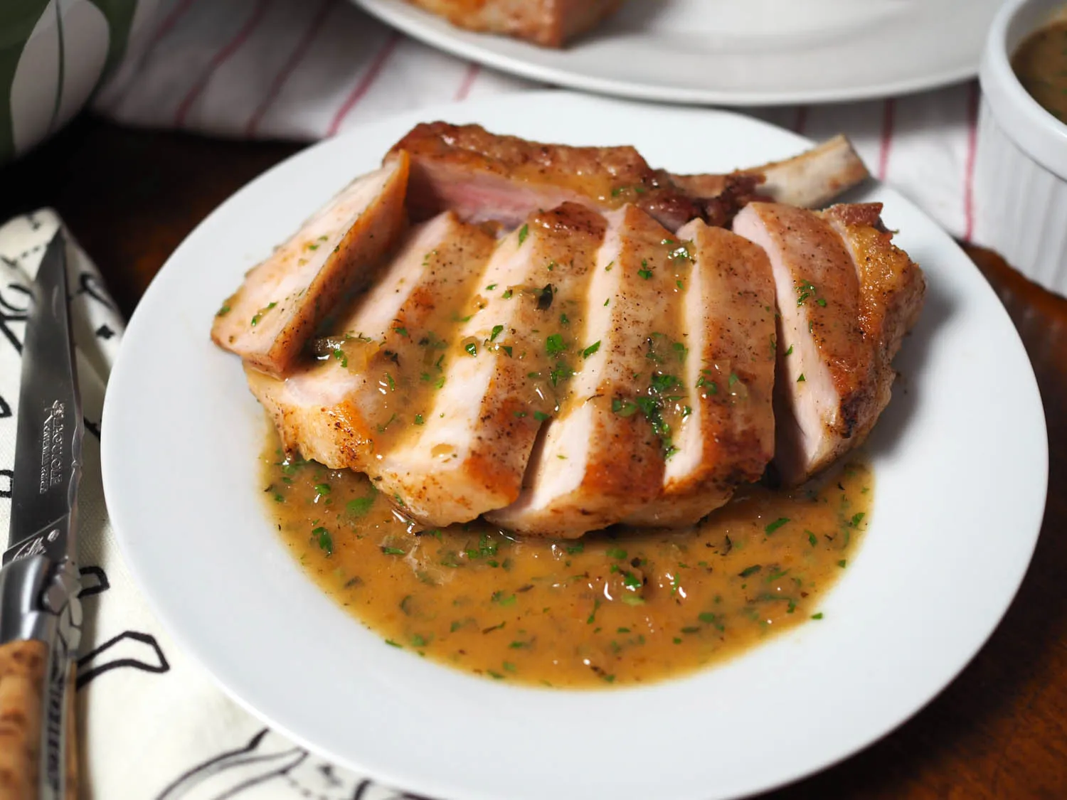 Pork Loin Chops in Cider Sauce · African Food Network