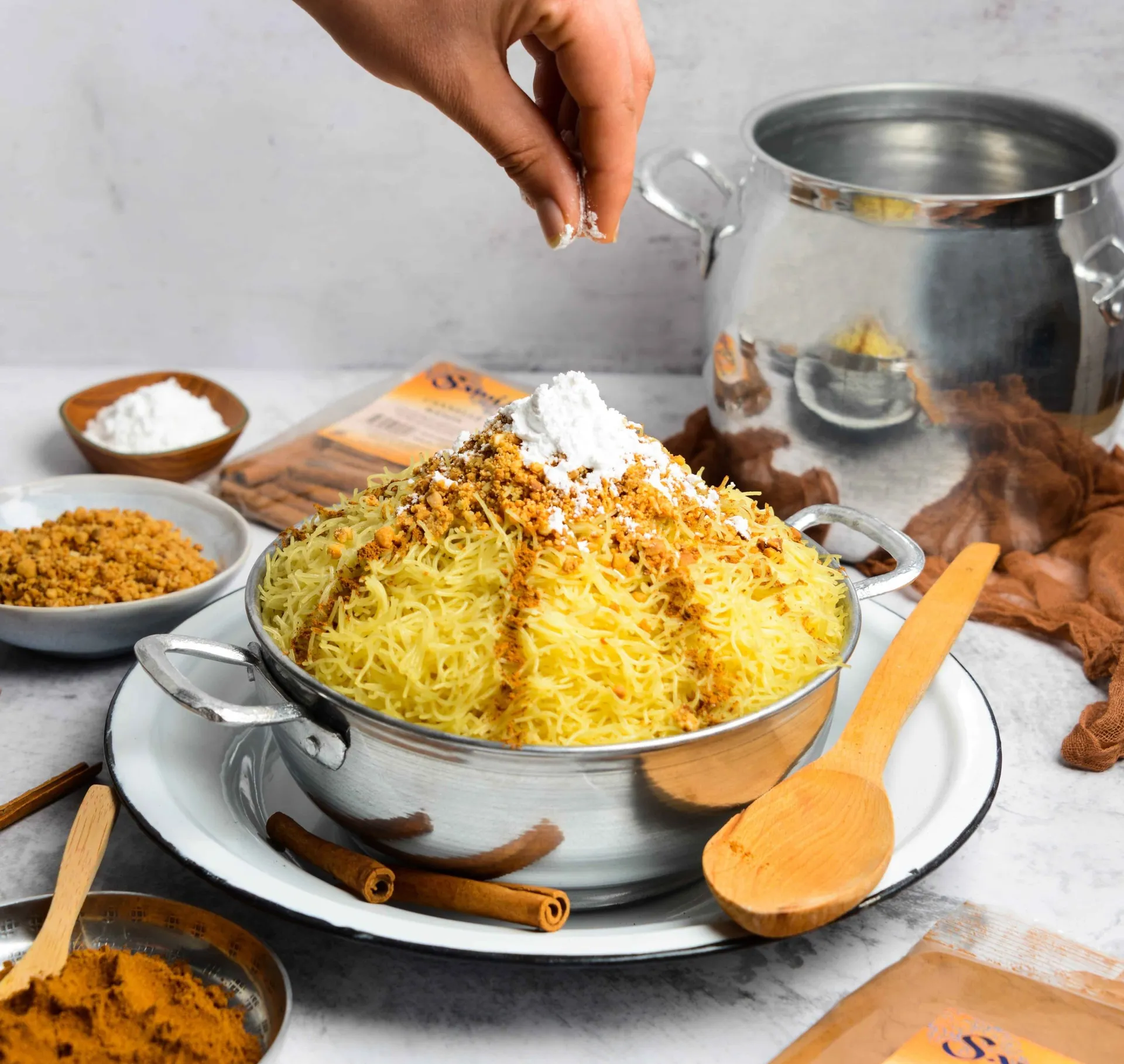 Seffa Medfouna (Moroccan Buried Chicken with Sweet Vermicelli) · African Food Network