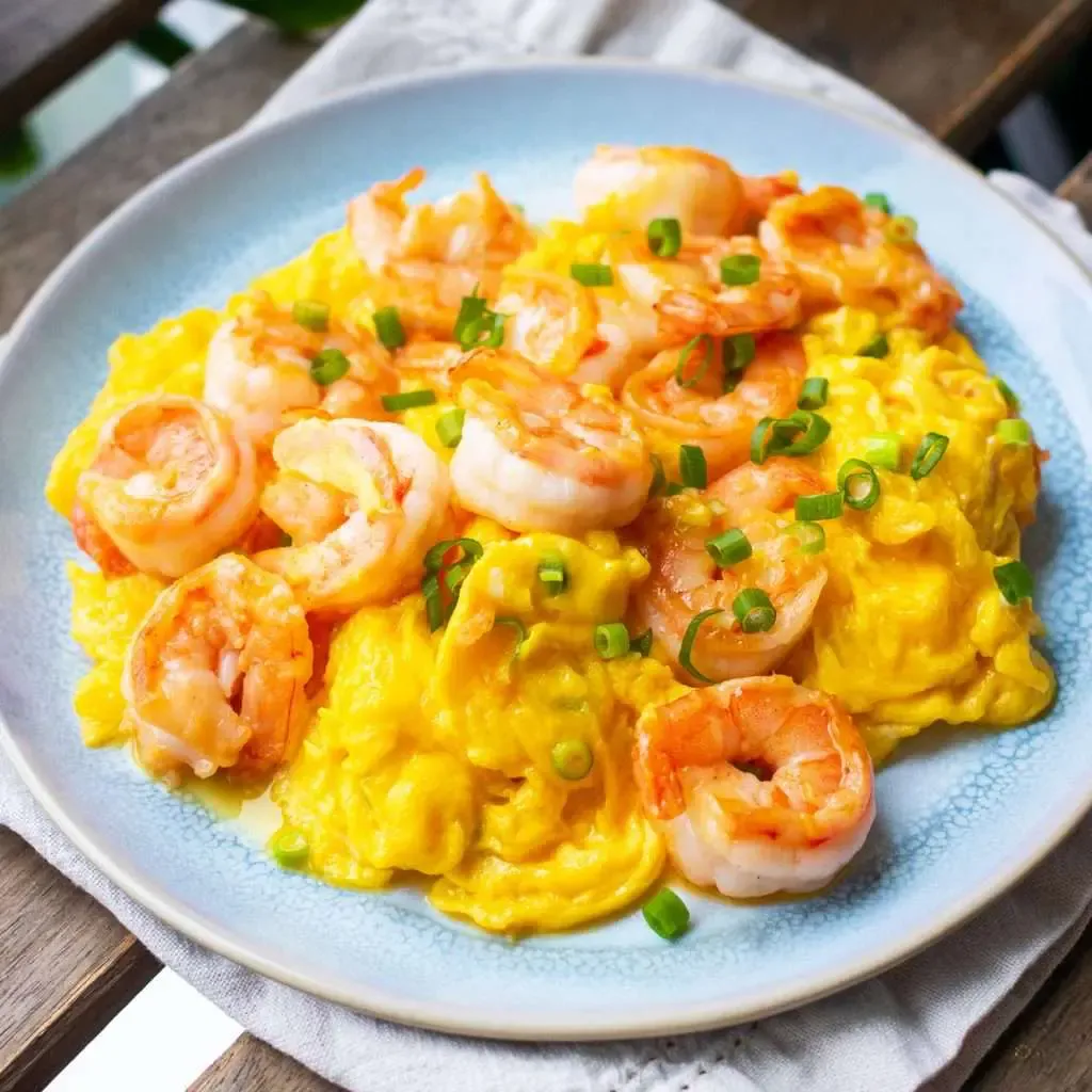 Shrimp and Egg Stir-Fry · African Food Network