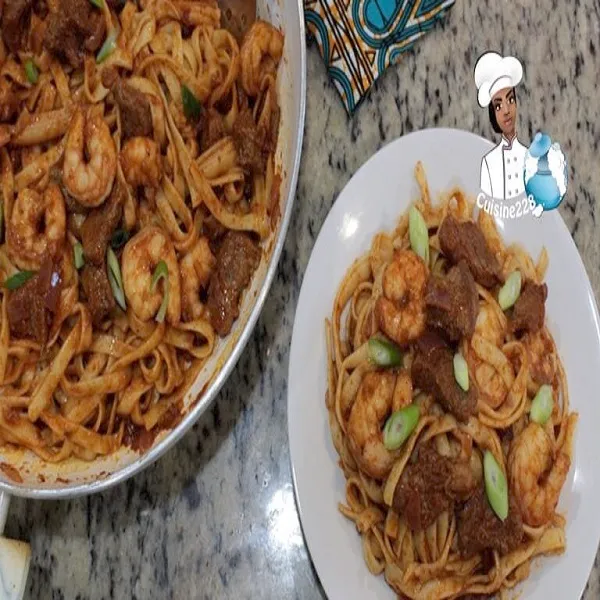 Jollof Pasta · African Food Network