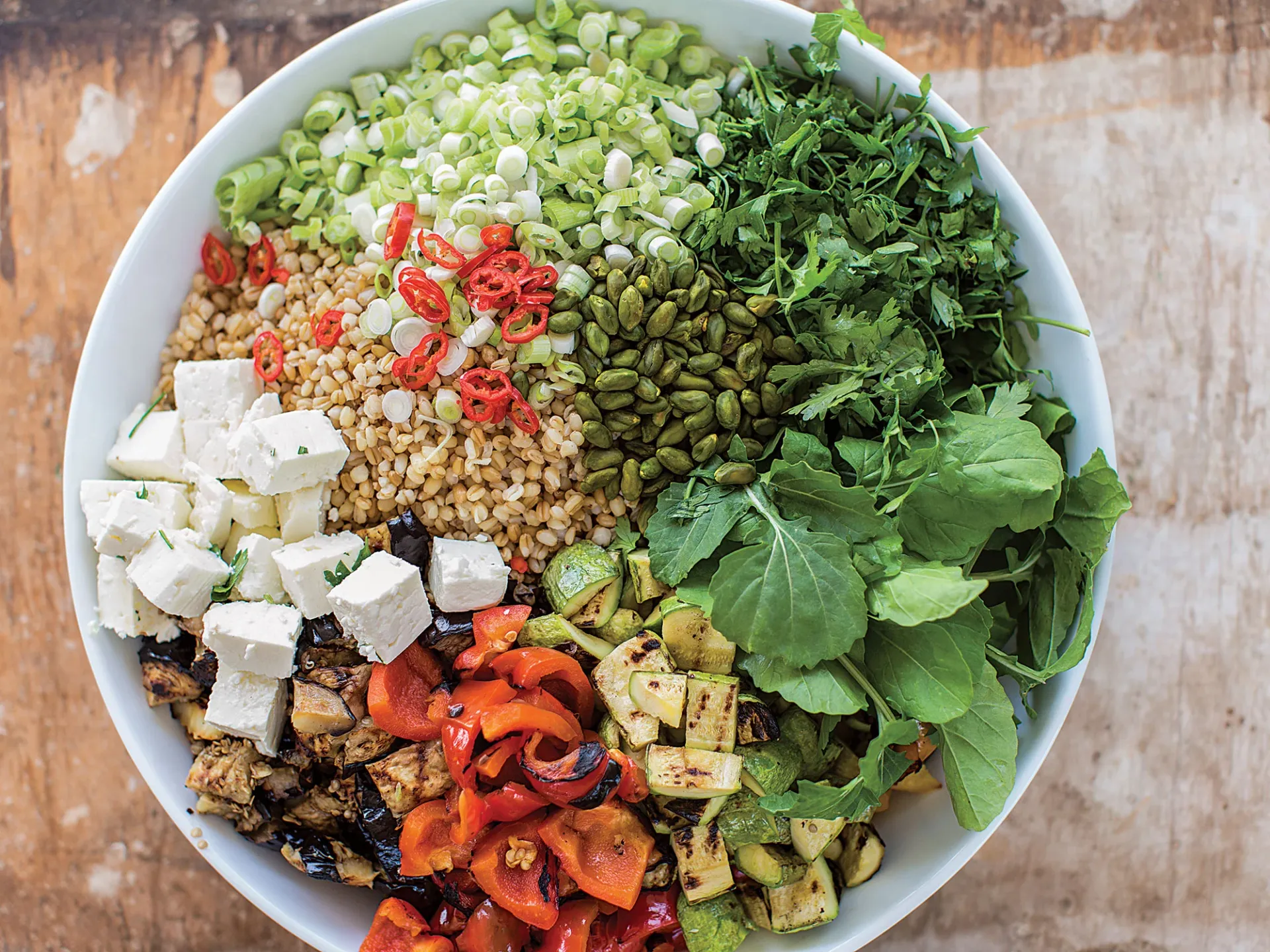 Grilled Vegetable and Barley Salad · African Food Network