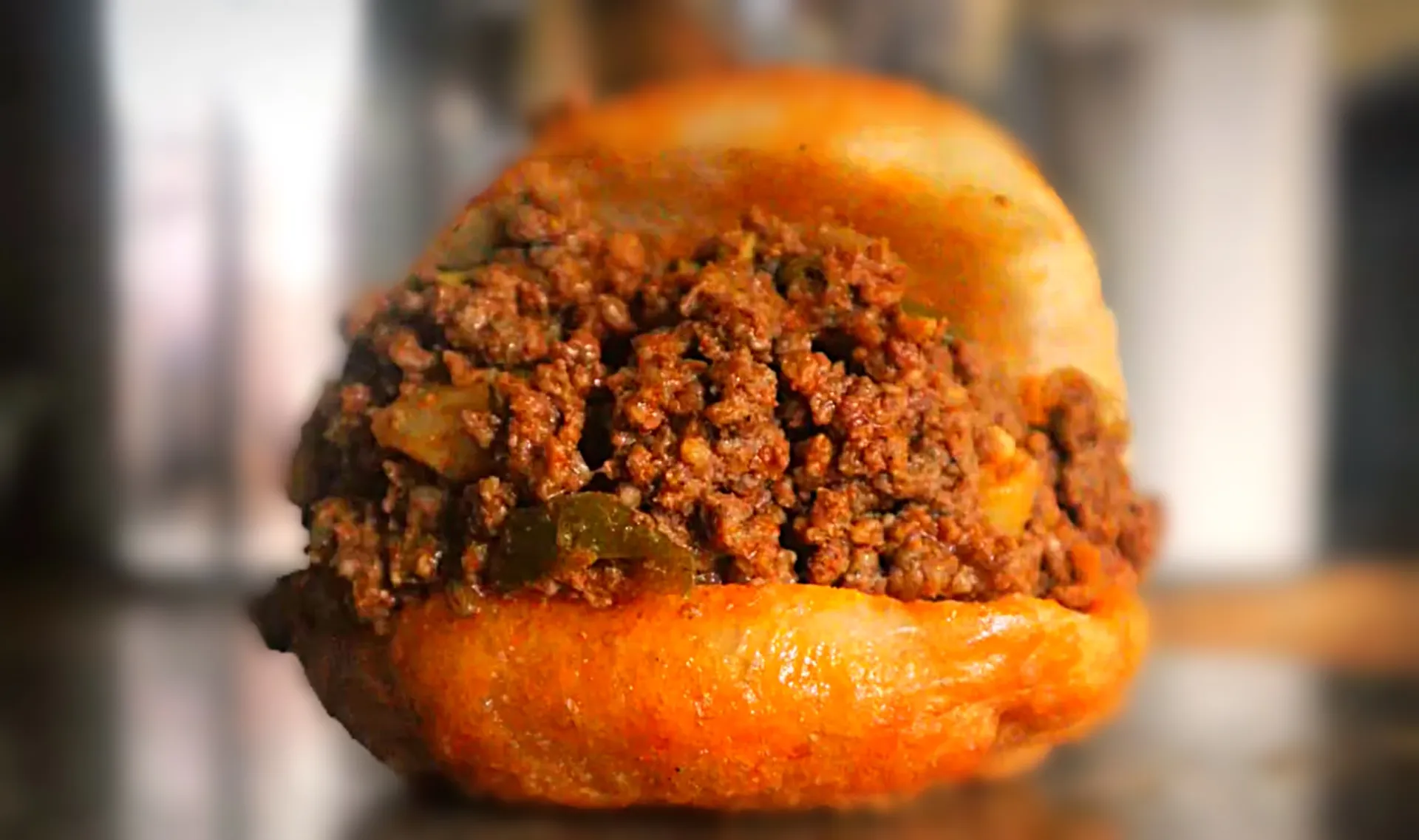 Vetkoek (Amagwinya) and Beef Mince Curry · African Food Network