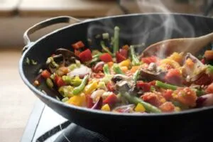 sauteing
