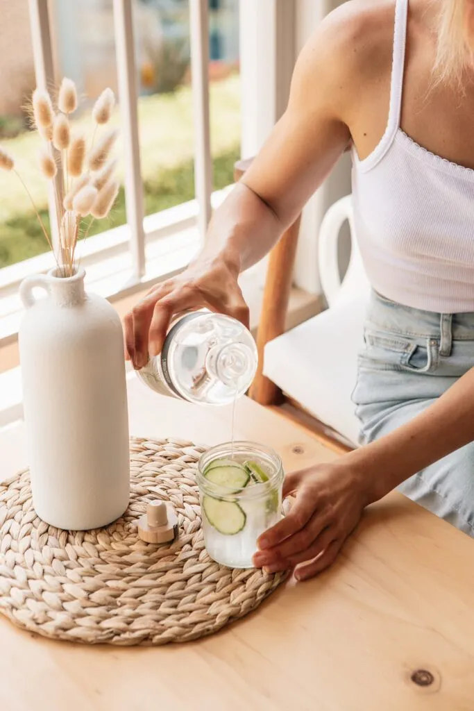 Health benefits of cucumber water