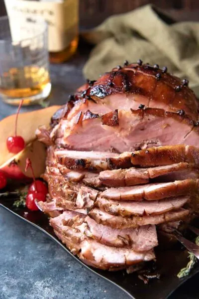 cherry bourbon baked ham