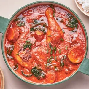 Nigerian chicken stew-chicken dishes