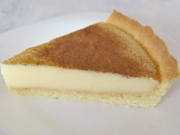 milktert or milk tart as an African dessert