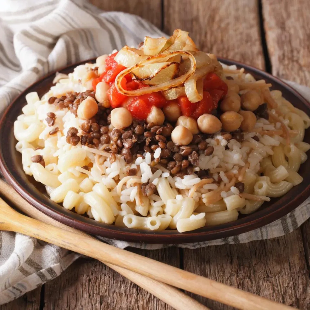 Kushari - African street food
