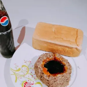 Ewa Agoyin and Agege Bread