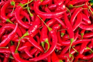 red peppers