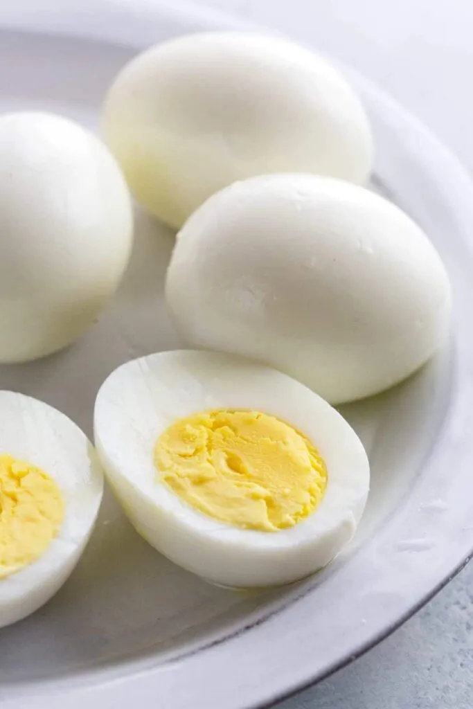 Hard-boiled egg