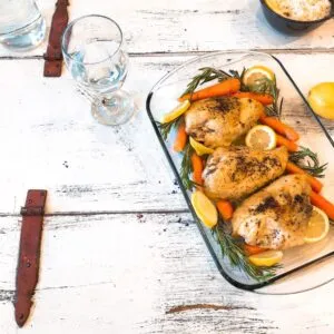 chicken yassa-Senegalese dishes