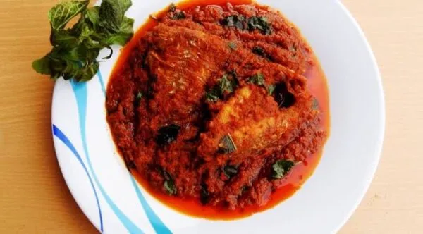 Scent leaf stew