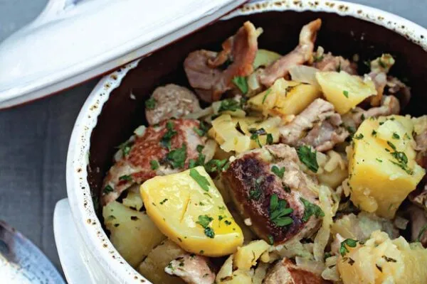 irish cuddle sausage and potato stew