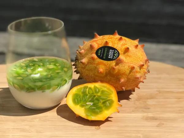 Kiwano horned melon African fruit