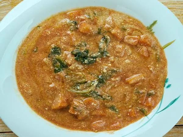 Mchicha Tanzanian food