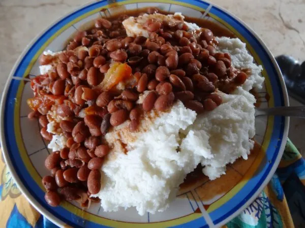 Posho Ugandan dish