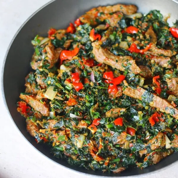Vegetable sauce African sauce 