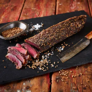Delicious African cuisines-biltong