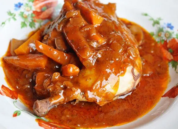chickennat Ugandan dish