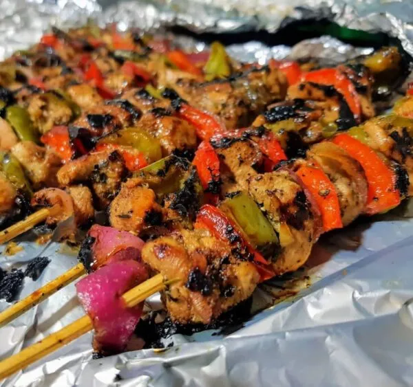 mshikaki Tanzanian food