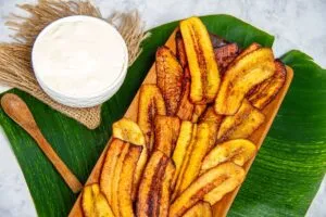 African plantain dishes-plantain chips