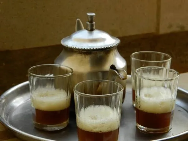 Malian tea Malian dishes 