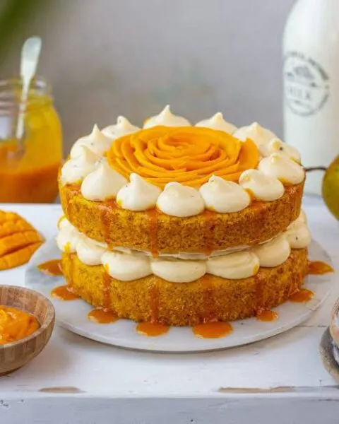 Mango cake
