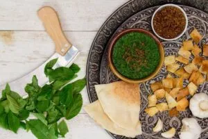 molokhiya-Egyptian delicacies
