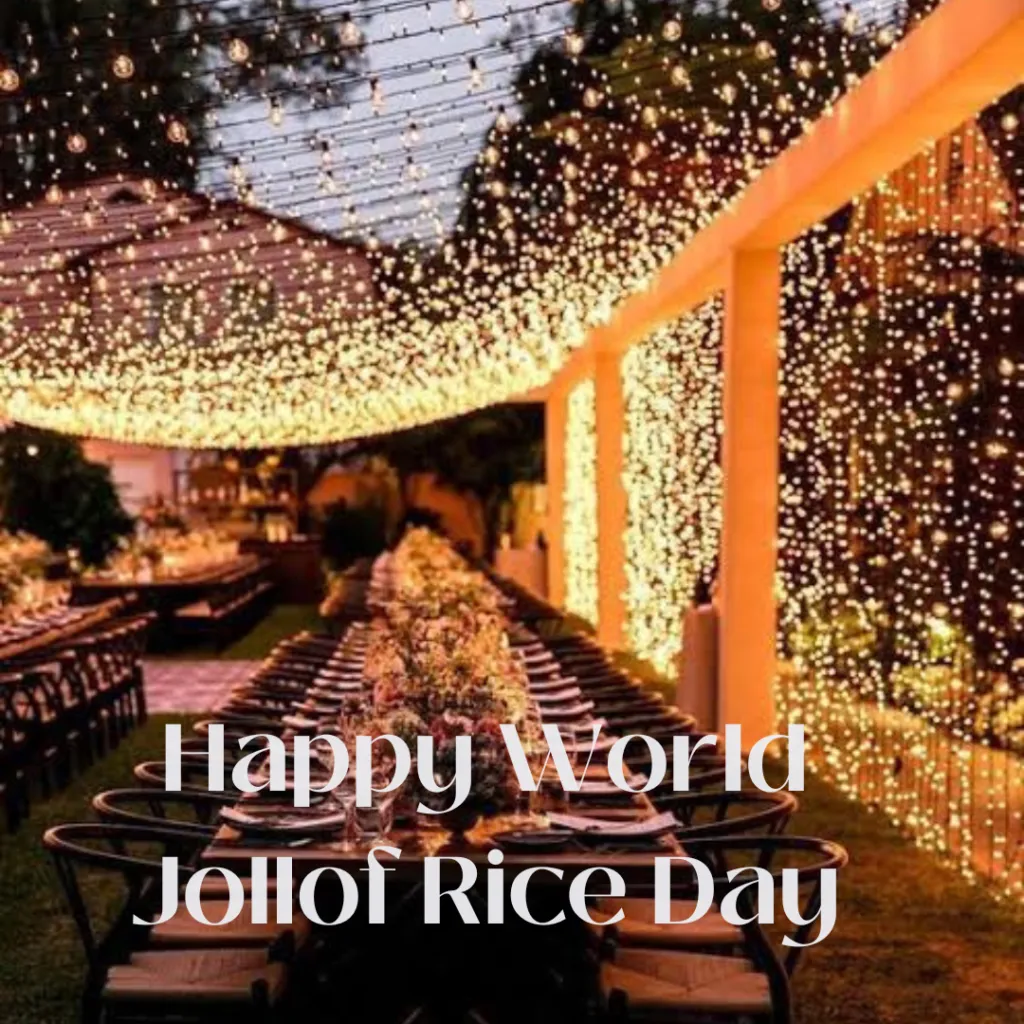 World jollof rice day